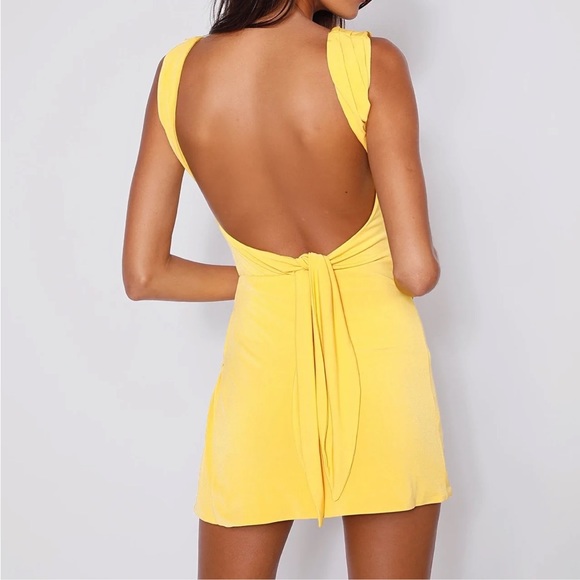 Tiger mist yellow dress joslin - Picture 4 of 4